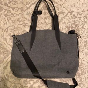 Lululemon gray tote bag